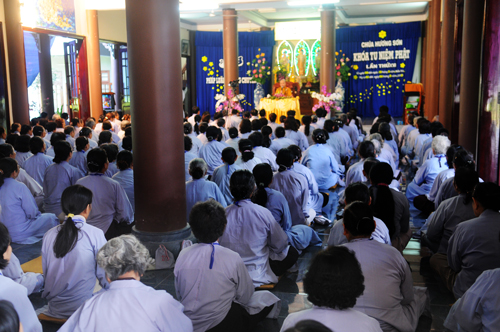 Đà Nẵng :  Chùa Hương Sơn khai mạc khóa tu Tịnh Khẩu