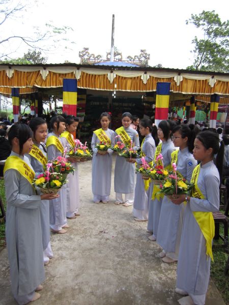 Quảng Trị: lễ khánh thành, an vị tượng đài Quán Thế Âm trang nghiêm và trọng thể tại chùa Khánh An