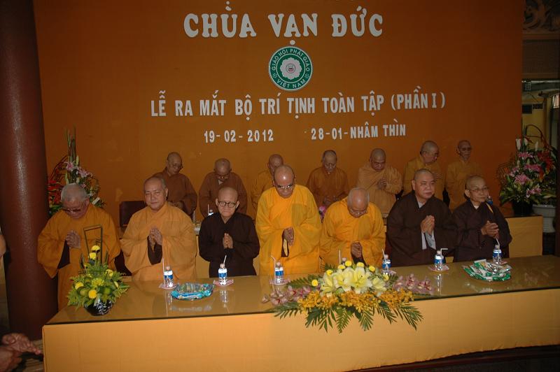 Lễ ra mắt bộ sách &quot;Trí Tịnh toàn tập&quot;