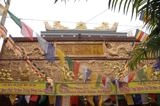 Tăng đoàn tu viện Namgyal - Dharamsala thăm Viên Thông tự