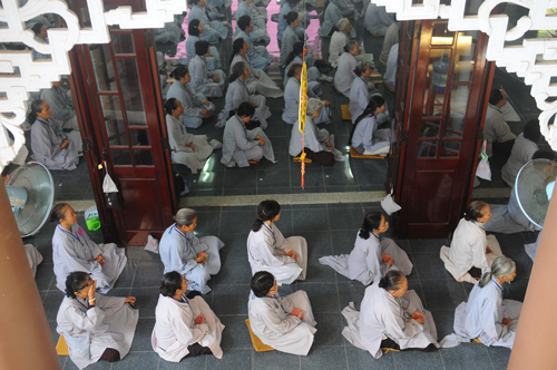 Đà Nẵng :  Chùa Hương Sơn khai mạc khóa tu Tịnh Khẩu