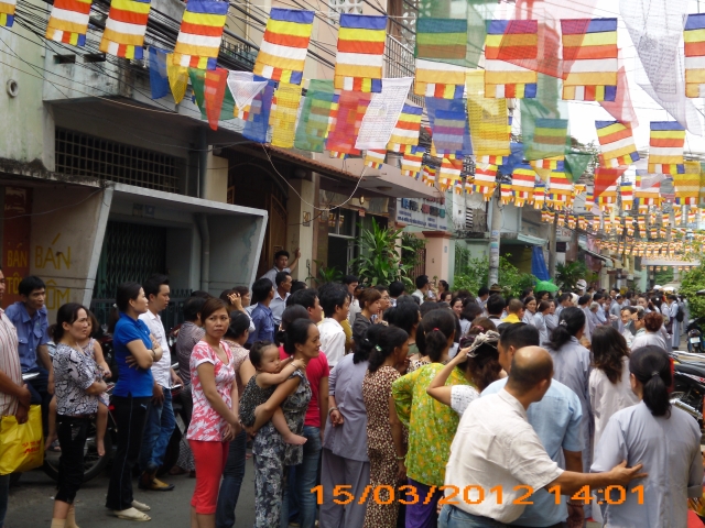 Tăng đoàn tu viện Namgyal - Dharamsala thăm Viên Thông tự