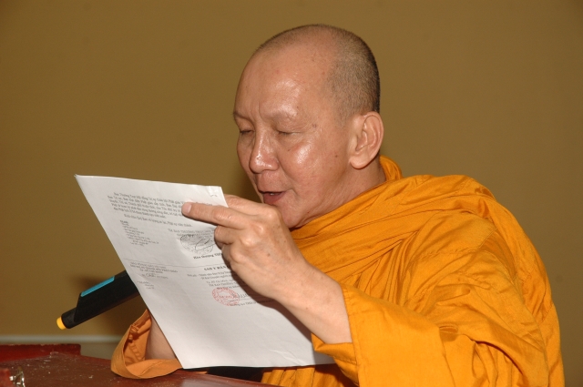 THPG TP. HCM họp bàn kế hoạch tổ chức Đại Lễ Phật Đản Và Tuần Lễ Phật Đản PL: 2556 - DL: 2012