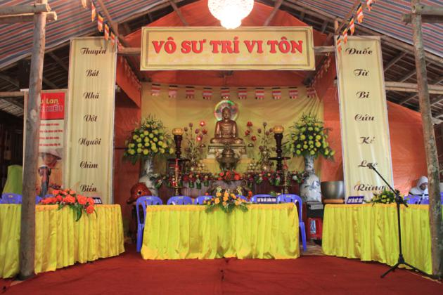 Thanh Hóa: Lễ tạ pháp tại TVTL Hàm Rồng