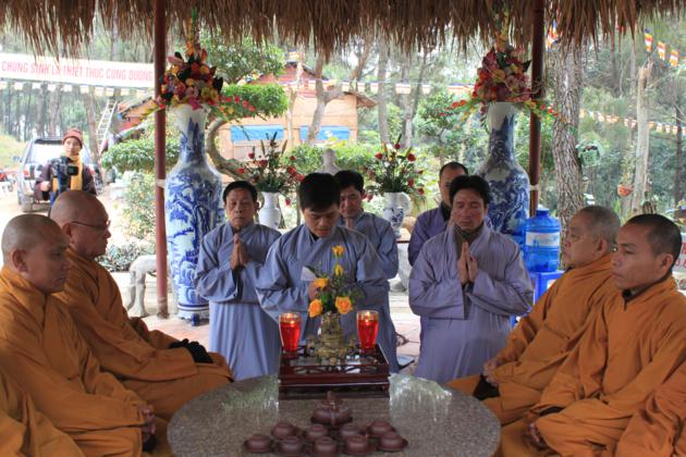 Thanh Hóa: Lễ tạ pháp tại TVTL Hàm Rồng
