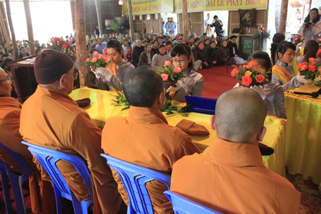Thanh Hóa: Lễ tạ pháp tại TVTL Hàm Rồng