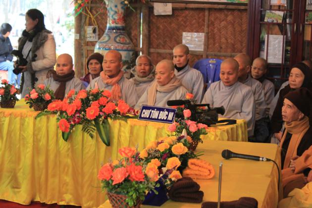 Thanh Hóa: Lễ tạ pháp tại TVTL Hàm Rồng