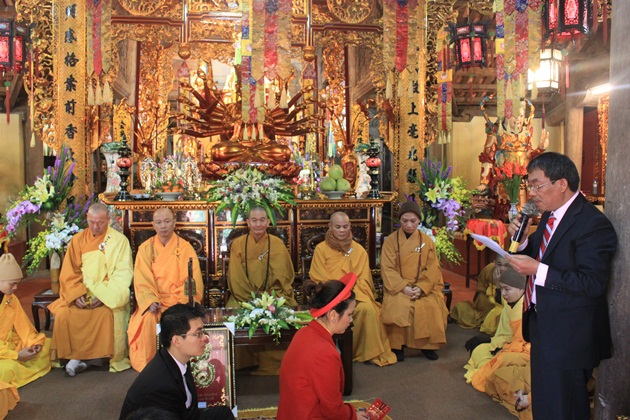 Lễ hằng thuận tại chùa Vạn Phúc