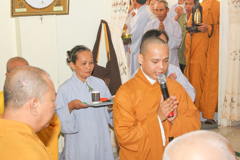 Lâm Đồng: Chùa Giác Hải tổ chức lễ tạ đàn Dược Sư Thất Châu và Thế phát cho Phật tử