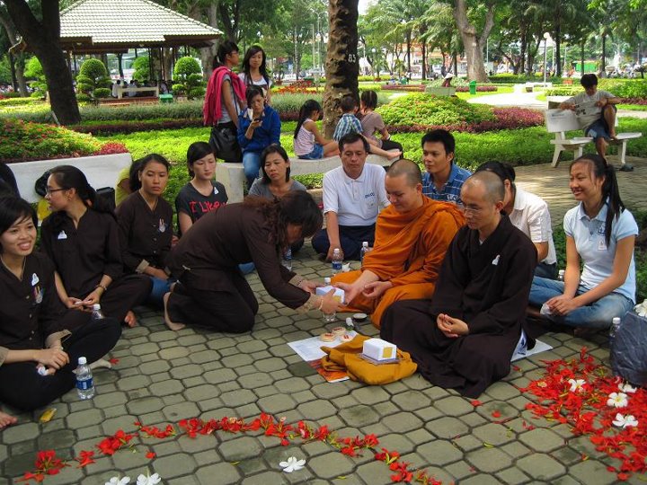 Diễn đàn Vẻ Đẹp Phật Pháp tổ chức khoá tu Nửa Ngày Hoan Hỷ