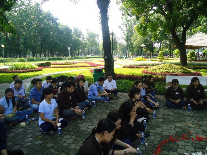 Diễn đàn Vẻ Đẹp Phật Pháp tổ chức khoá tu Nửa Ngày Hoan Hỷ