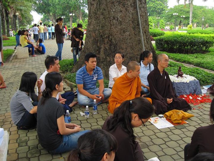 Diễn đàn Vẻ Đẹp Phật Pháp tổ chức khoá tu Nửa Ngày Hoan Hỷ