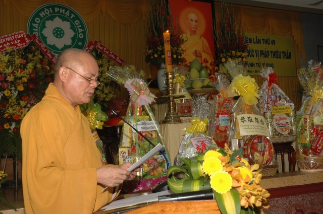 Lễ Tưởng Niệm 49 Năm Bồ Tát Thích Quảng Đức Vị Pháp Thiêu Thân (20/04/1963 - 20/04/2012 ÂL)