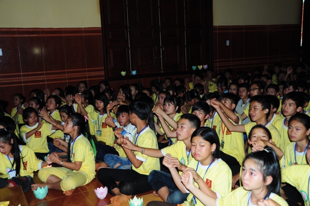 Bế mạc khóa tu mùa hè Hương Sen Mùa Hạ lần 3