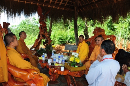 Khai mạc khóa tu mùa hè Hương Sen Mùa Hạ lần III- 2012 tại chùa Hoa Khai