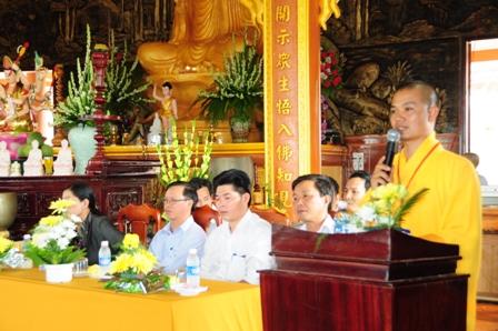 Khai mạc khóa tu mùa hè Hương Sen Mùa Hạ lần III- 2012 tại chùa Hoa Khai