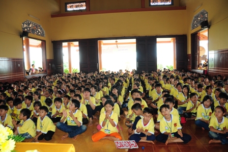 Khai mạc khóa tu mùa hè Hương Sen Mùa Hạ lần III- 2012 tại chùa Hoa Khai