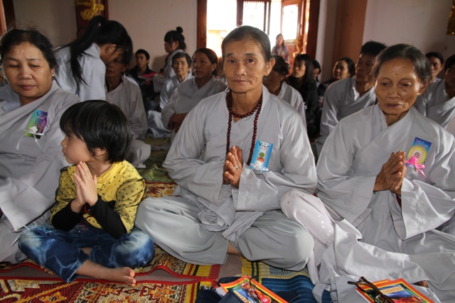 Lễ Vu Lan tại chùa Bửu Minh, Chư Păh – Gia Lai (DL.2012-PL.2556)