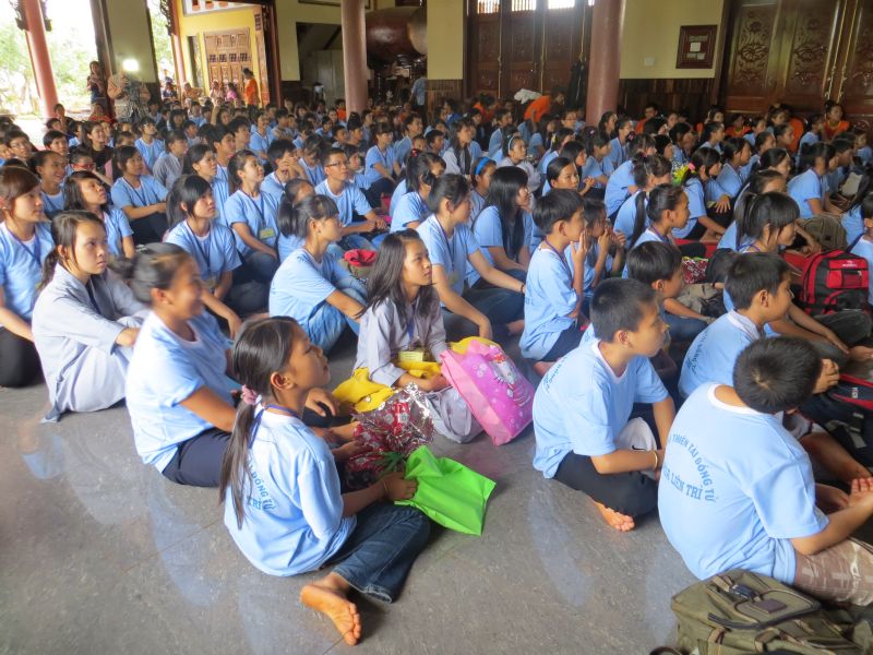 Đăk Lăk: khóa tu Thiện Tài Đồng Tử lần 3 chia tay trong lưu luyến