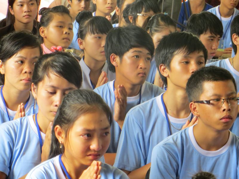 Đăk Lăk: khóa tu Thiện Tài Đồng Tử lần 3 chia tay trong lưu luyến