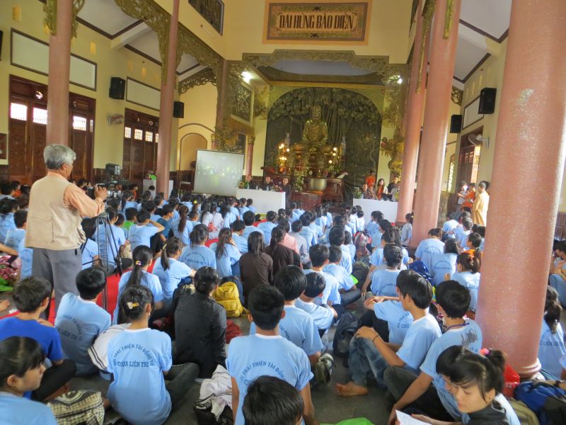 Đăk Lăk: khóa tu Thiện Tài Đồng Tử lần 3 chia tay trong lưu luyến