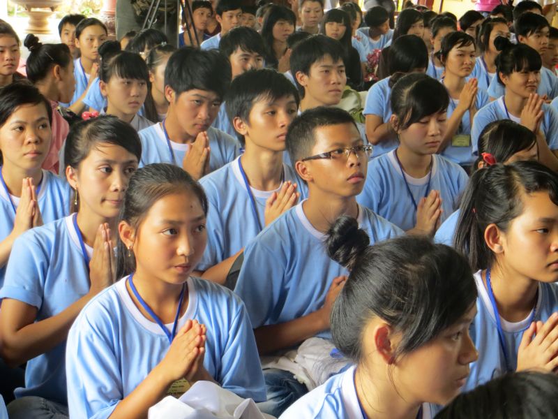 Đăk Lăk: khóa tu Thiện Tài Đồng Tử lần 3 chia tay trong lưu luyến
