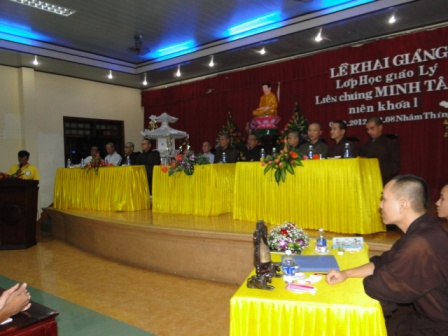 ĐăkLăk: Chùa Khải Đoan Khai Giảng Lớp Giáo Lý Minh Tâm Cho Phật Tử Trung Niên