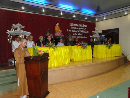 ĐăkLăk: Chùa Khải Đoan Khai Giảng Lớp Giáo Lý Minh Tâm Cho Phật Tử Trung Niên