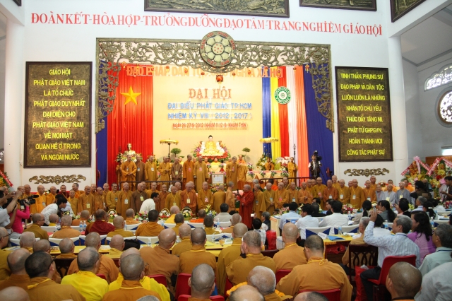 Trực tiếp: Đại hội Đại biểu Phật giáo TP.HCM nhiệm kỳ VIII (2012 - 2017)