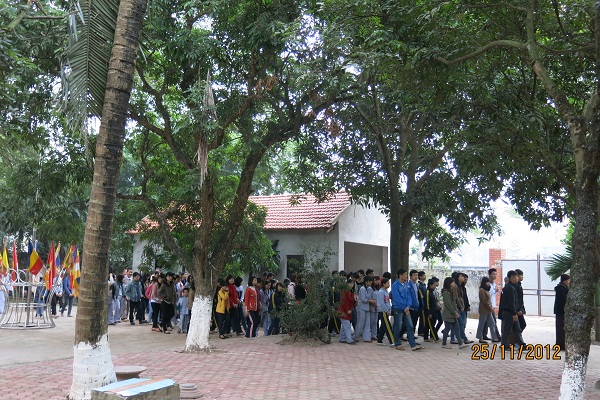 Hà Nội - Khóa tu với chủ đề ‘’ Chào mừng thành công của Đại hội Phật Giáo toàn quốc lần thứ VII”