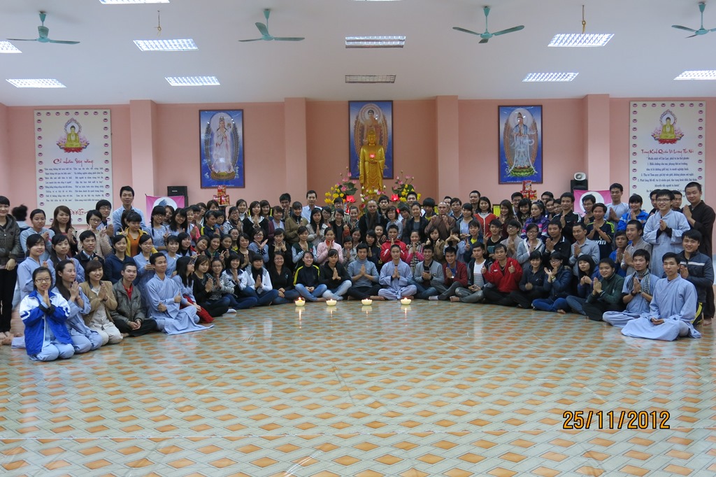 Hà Nội - Khóa tu với chủ đề ‘’ Chào mừng thành công của Đại hội Phật Giáo toàn quốc lần thứ VII”