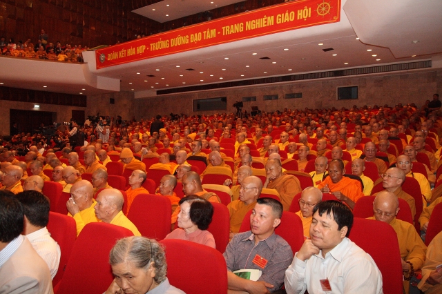 Hà Nội: Chính thức khai mạc Đại hội Đại biểu Phật giáo toàn quốc lần thứ VII