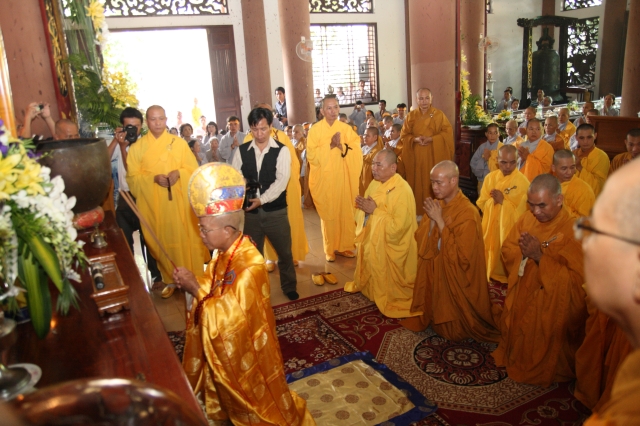 TP.HCM: Lễ tưởng niệm chung thất trai tuần cố đại lão HT. Thích Minh Châu