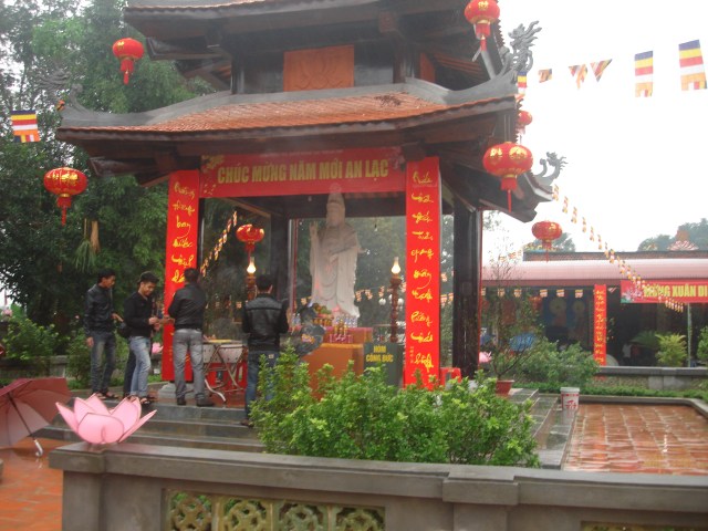 Hà Tĩnh: Những hình ảnh trước giờ khánh thành chùa Tượng Sơn