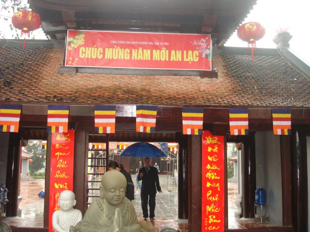 Hà Tĩnh: Những hình ảnh trước giờ khánh thành chùa Tượng Sơn
