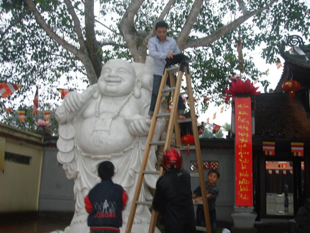 Hà Tĩnh: Những hình ảnh trước giờ khánh thành chùa Tượng Sơn