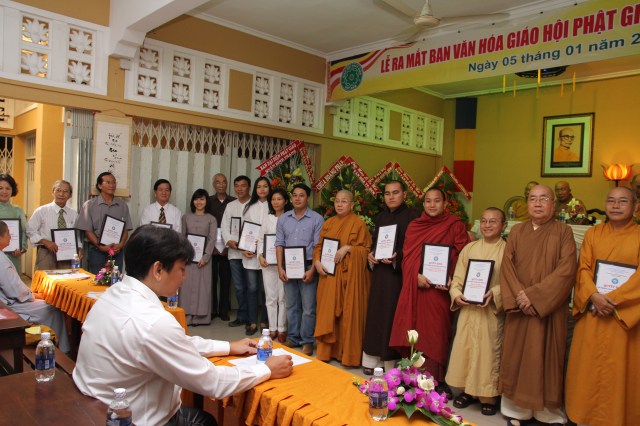 Lễ ra mắt Ban Văn hóa THPG TP.HCM