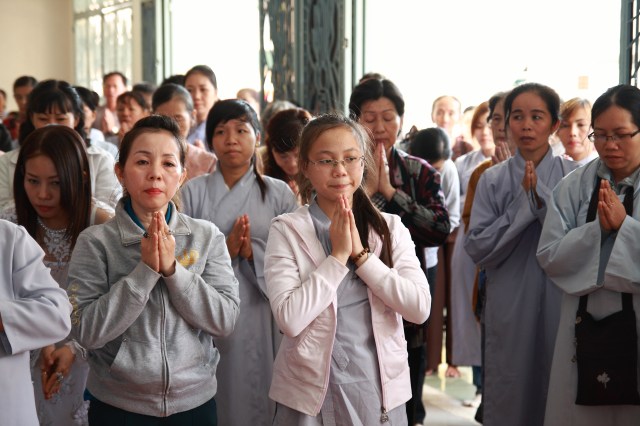 Chùm ảnh: Chùa Giác Ngộ tổ chức hành hương 10 chùa đầu xuân Quý Tỵ