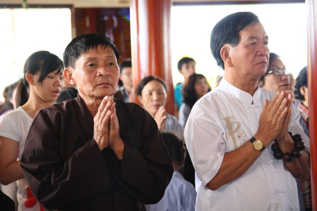 Chùm ảnh: Chùa Giác Ngộ tổ chức hành hương 10 chùa đầu xuân Quý Tỵ