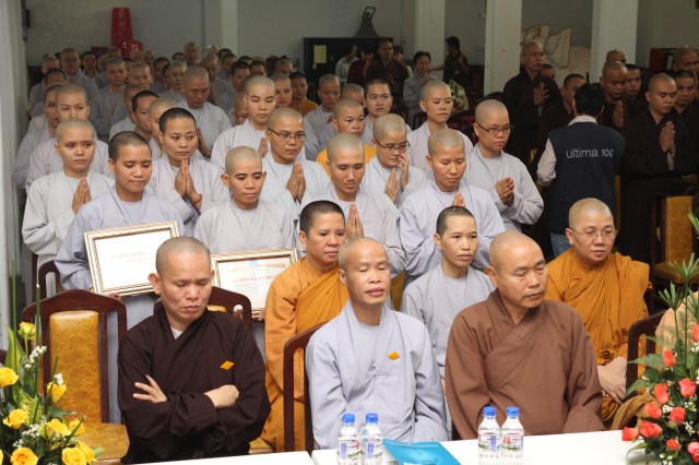 Học viện PGVN tại TP. HCM trao học bổng Thích Minh Châu