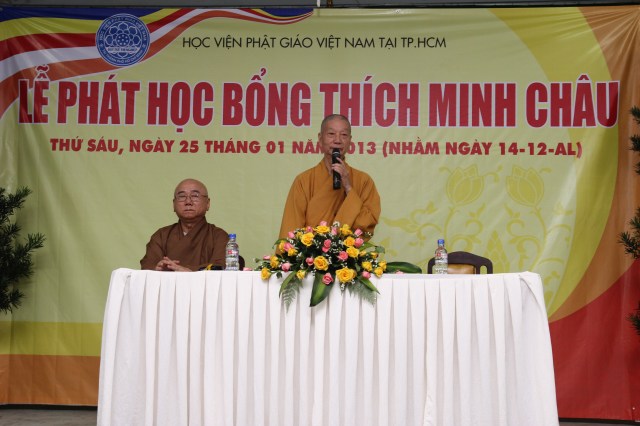 Học viện PGVN tại TP. HCM trao học bổng Thích Minh Châu