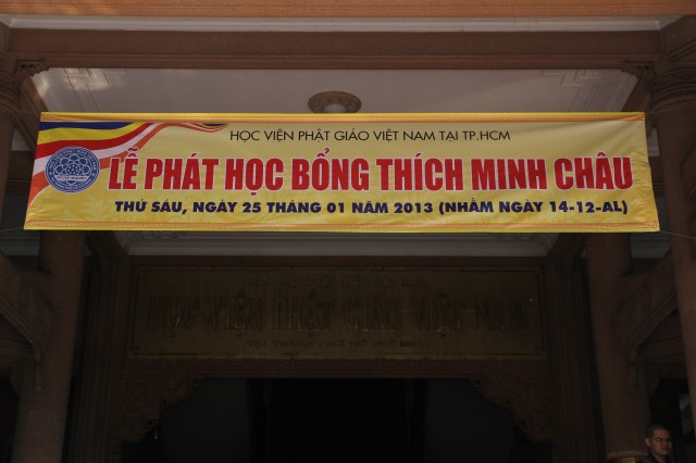Học viện PGVN tại TP. HCM trao học bổng Thích Minh Châu