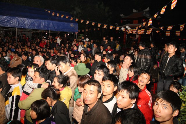 Hà Tĩnh: Ca nhạc mừng lễ khánh thành chùa Tượng Sơn
