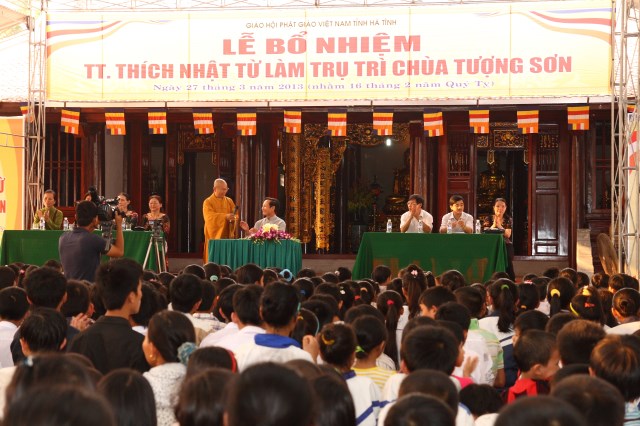 Hà Tĩnh: Những hoạt động Phật sự ý nghĩa trước lễ bổ nhiệm Trụ trì