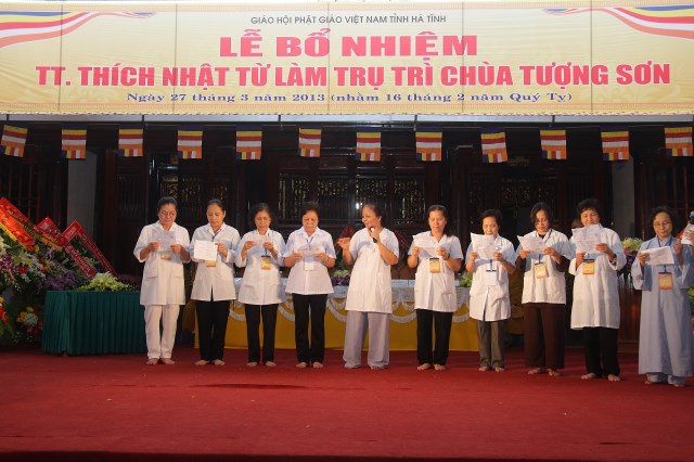 Hà Tĩnh: TT. Thích Nhật Từ chính thức nhận quyết định bổ nhiệm trụ trì chùa Tượng Sơn