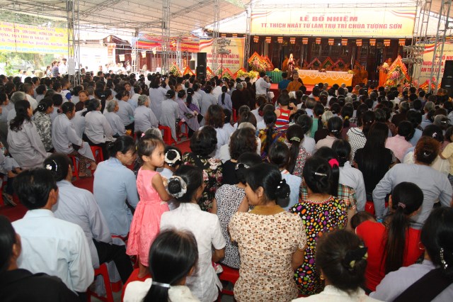 Hà Tĩnh: TT. Thích Nhật Từ chính thức nhận quyết định bổ nhiệm trụ trì chùa Tượng Sơn