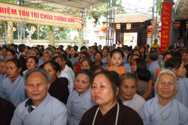 Hà Tĩnh: TT. Thích Nhật Từ chính thức nhận quyết định bổ nhiệm trụ trì chùa Tượng Sơn