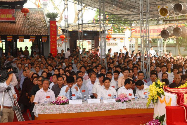 Hà Tĩnh: TT. Thích Nhật Từ chính thức nhận quyết định bổ nhiệm trụ trì chùa Tượng Sơn
