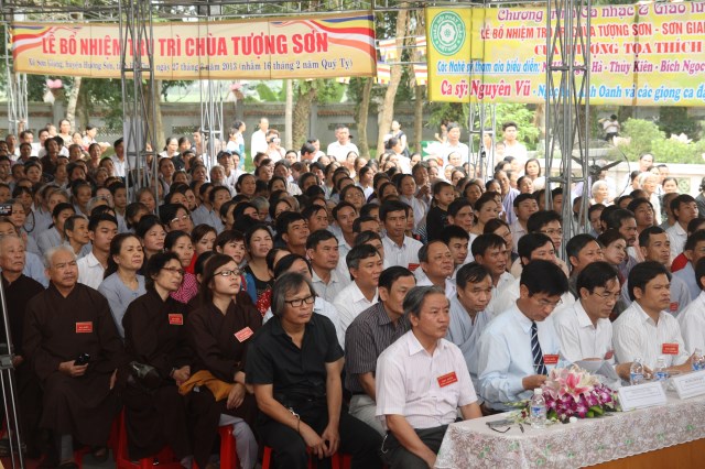 Hà Tĩnh: TT. Thích Nhật Từ chính thức nhận quyết định bổ nhiệm trụ trì chùa Tượng Sơn