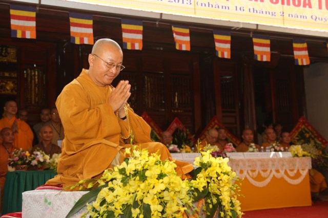 Hà Tĩnh: TT. Thích Nhật Từ chính thức nhận quyết định bổ nhiệm trụ trì chùa Tượng Sơn
